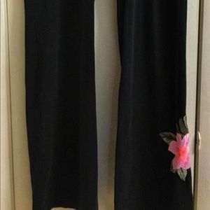 VS Pink Flat Waist Yoga Flares